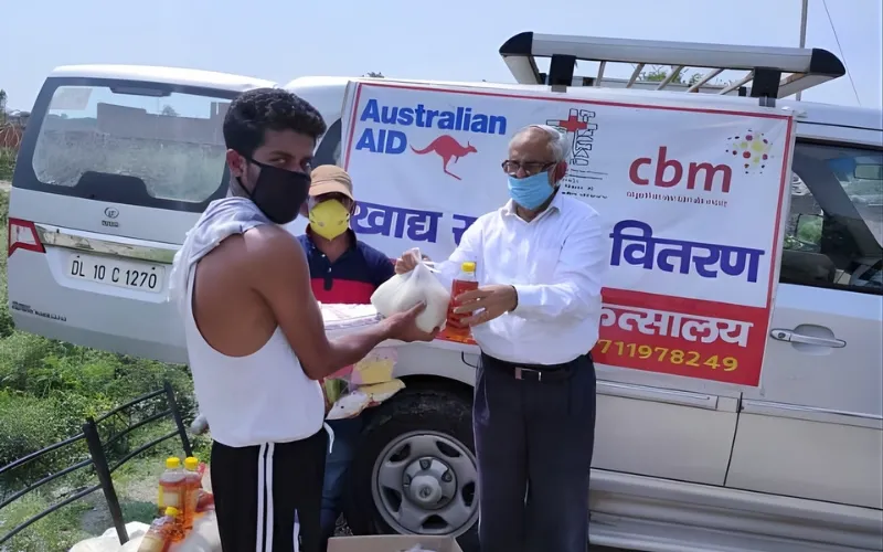 ration packets was distributed during covid